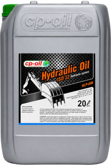 Cp-Oil Hydraulisches Öl ISO 32 Autoöl für Hydraulisches Lenkrad 20lt