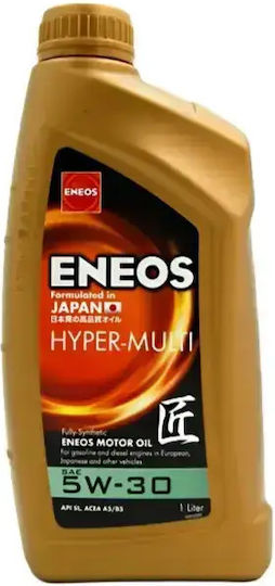 Eneos Hyper-Multi Συνθετικό Λάδι Αυτοκινήτου 5W-30 1lt