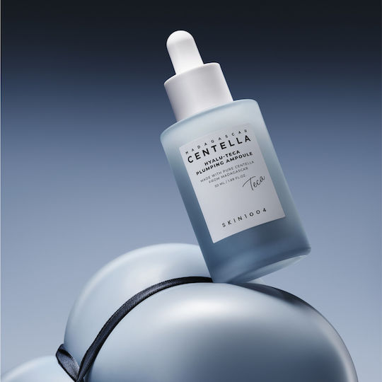 Skin1004 Madagascar Centella Hyalu-Teca Plumping Ampoule Hydrating Face Ampoule Serum with Centella Asiatica & Niacinamide for Brightening & Firming 50ml
