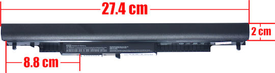 Батерия за лаптоп за HP Pavilion 15g-ad001tx Pavilion 15q-aj100 Pavilion 15t-ac000 CTO 15t-ac100 CTO 15z-af000 CTO 15z-af100 CTO 807612-421 807612-831 807956-001 807957-001 M2Q95AA#ABA 15-af122nd 15-ac126nv OEM код 1-BAT0007 2.2Ah
