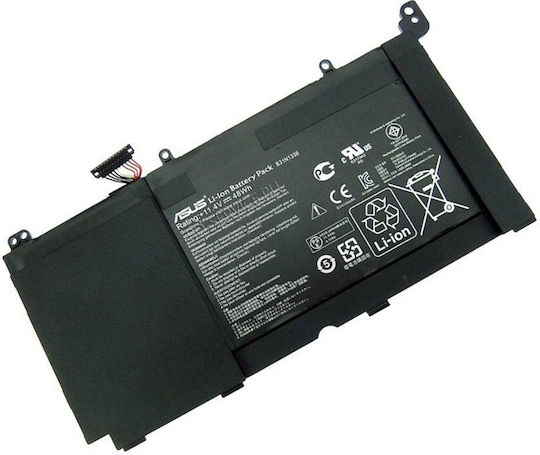 Μπαταρία Laptop Battery Asus R553l R553lf B31n1336 11.4v 48wh Oem Κωδ 1-bat0197