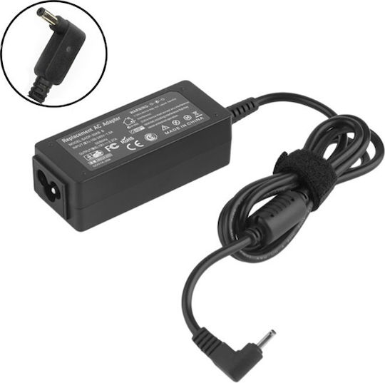 Asus Φορτιστής Laptop 45W 19V 2.37A για Asus με Αντάπτορα Τροφοδοσίας Bulk