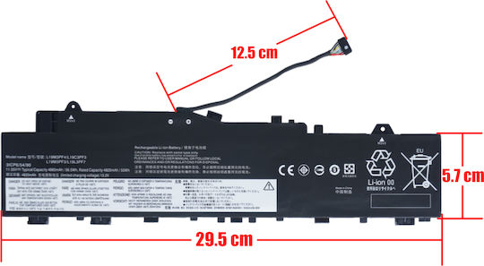 Laptop-Akku Lenovo Ideapad 5-14are05 5-14alc05 5-14iil05 5-14itl05 Serie Notebook OEM Code 1-bat0442