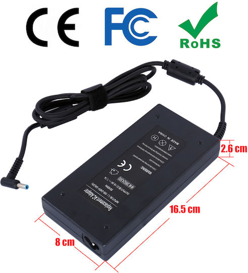 Slim Smart Φορτιστής Laptop 150W 19.5V 7.7A για HP