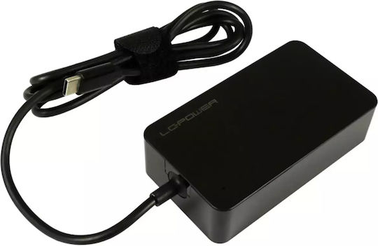 LC-Power USB-C Universal Φορτιστής Laptop 45W 20V 3A χωρίς Καλώδιο Τροφοδοσίας