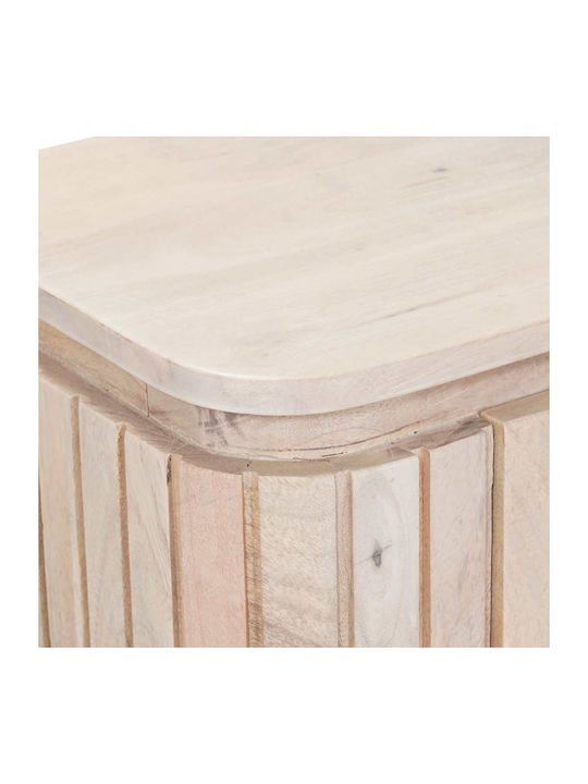 Μπουφές από Μασίφ Ξύλο Μπεζ 70x30x65cm
