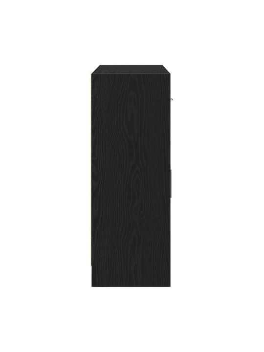 Bufet Din Lemn Stejar Negru 91x28x75cm