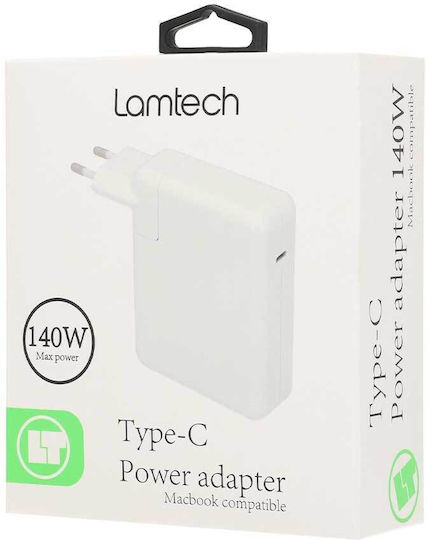 Lamtech Universal Φορτιστής Laptop 140W 20V 5A με Αντάπτορα Τροφοδοσίας