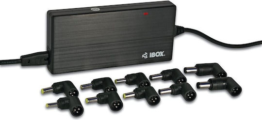 iBox Universal Laptop Charger 90W 20V 4.5A with Detachable Power Cable