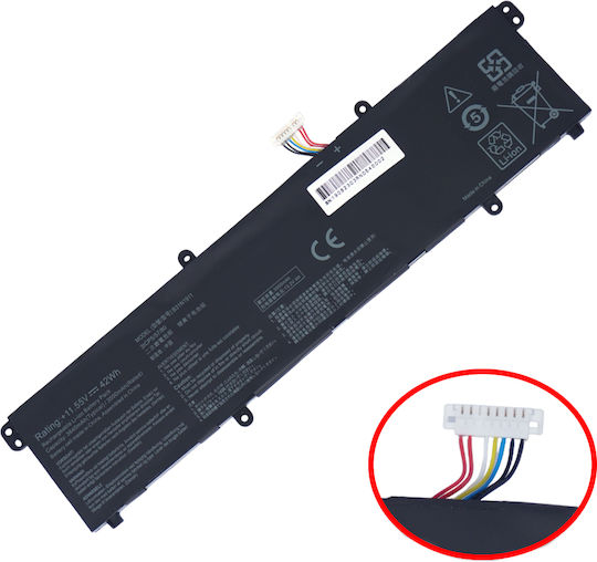 Altilion Energy Съвместима Батерия за Asus VivoBook Asus VivoBook 14 X413FP-EB129T, Vivobook 14 X413EA-EK321W с 3640mAh