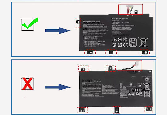 Asus Originalbatterie für mit 4240mAh