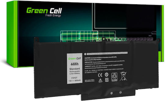 Green Cell Συμβατή Μπαταρία για Dell Latitude 7280/7290/7380/7390/7480 με 5800mAh