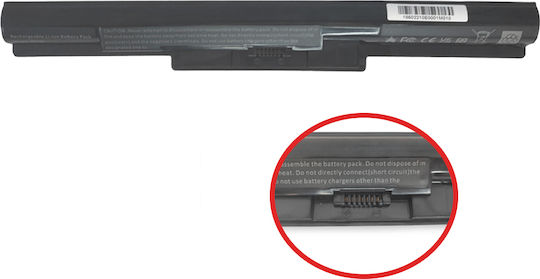 Powertech Съвместима Батерия за Sony Vaio с 2200mAh