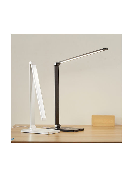 VK Lighting LED Φωτιστικό Γραφείου σε Μαύρο Χρώμα