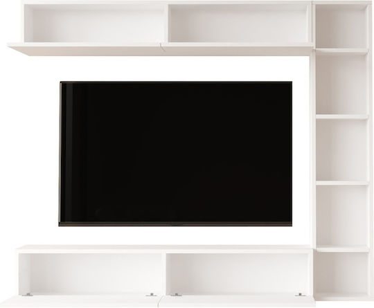 Bibliotecă Living Albă M169xL26xÎ144cm Bibliotecă Living Albă M169xL26xÎ144cm
