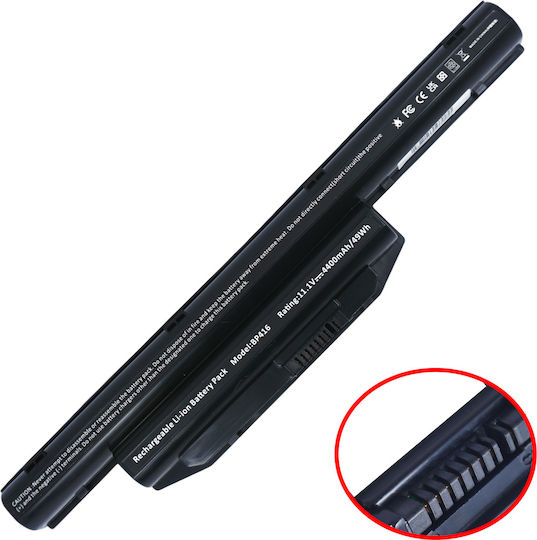 CoreParts Съвместима Батерия за Fujitsu LifeBook LifeBook A544, LifeBook Ah564, LifeBook E733, LifeBook E734 с 5200mAh