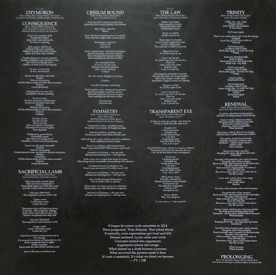 Coroner Dissonance Theory Vinyl