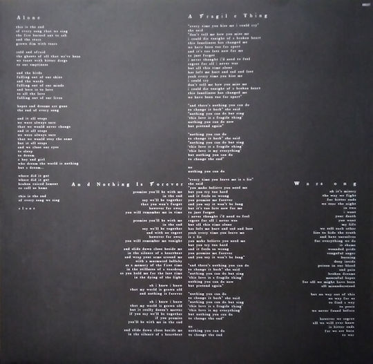 Cure Songs A Lost World Vinyl