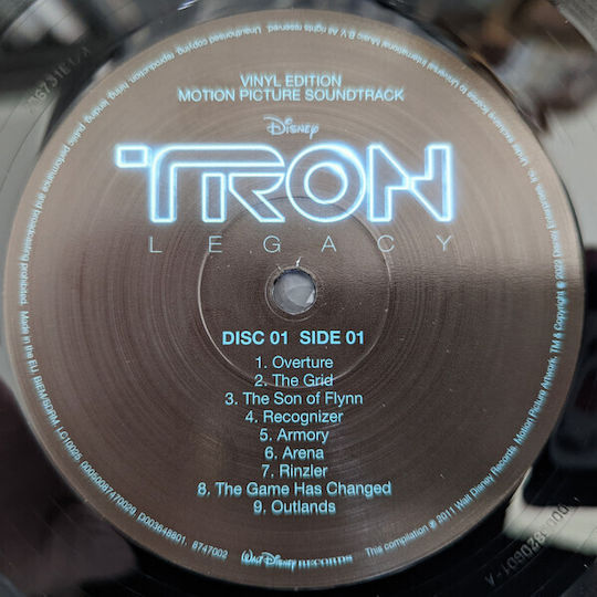 Daft Punk Tron Legacy Vinyl Edition Motion Picture Soundtrack Vinyl
