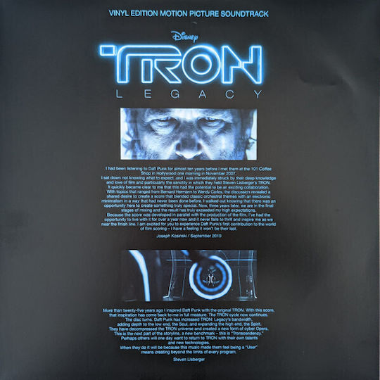 Daft Punk Tron Legacy Vinyl Edition Motion Picture Soundtrack Vinyl