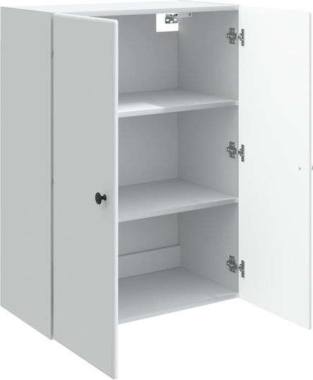 Кухненски Гарнитур Окачен Бял 66x34.5x90см