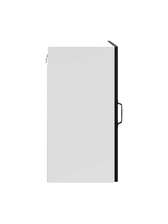 Kalmar Eck-Küchenschrank Wand Schwarz 50x31x60cm