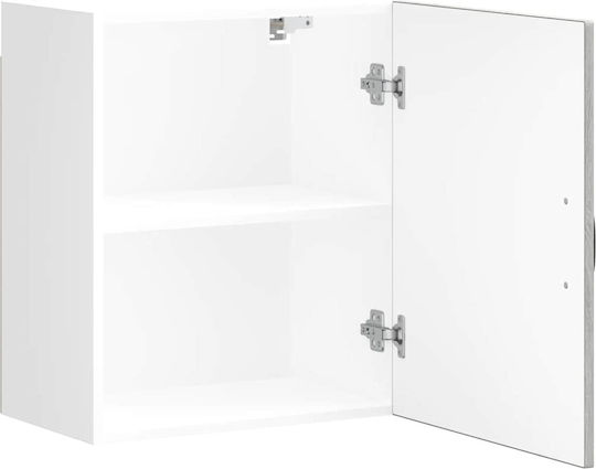 Kalmar Wand-Küchenschrank Grau 50x31x60cm