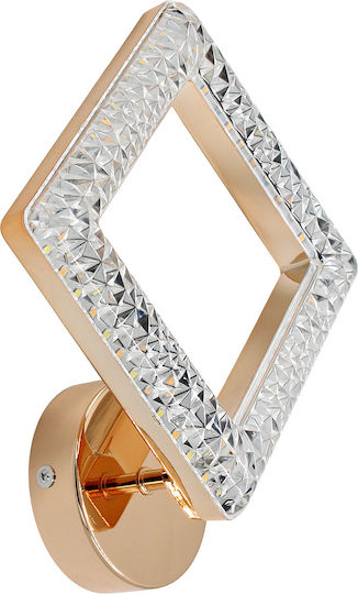 Keskor Modern Wall Lamp with Integrated LED Gold 25x7x28cm