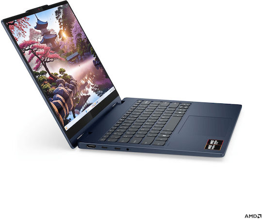 Lenovo IdeaPad 5 2-in-1 14AKP10 14" OLED FHD+ Touchscreen (Ryzen AI 300 Series-350/16GB/1.0TB SSD/W11 Home) With 65W Charger (GR Keyboard)
