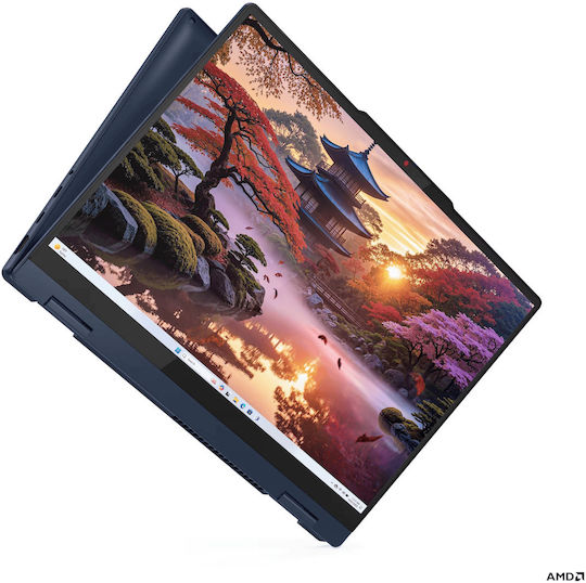 Lenovo IdeaPad 5 2-in-1 14AKP10 14" OLED FHD+ Touchscreen (Ryzen AI 300 Series-350/16GB/1.0TB SSD/W11 Home) With 65W Charger (GR Keyboard)