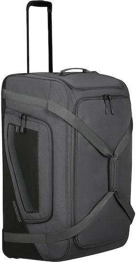 American Tourister Sak Voyage 129l Black with Wheels Fabric