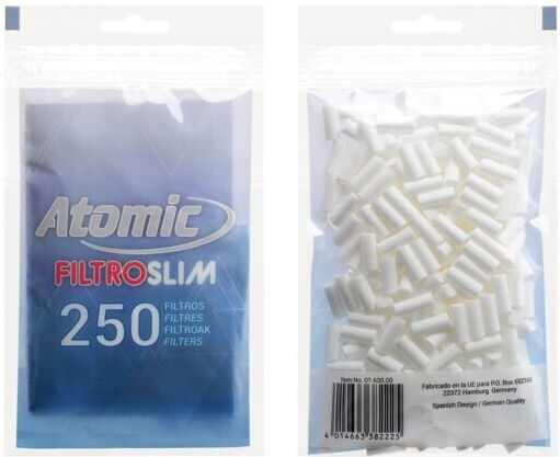Atomic Filter-Tipps 250 Filtroslim 6mm Art 0163000 Box 18 Beutel