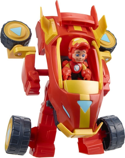 Iron Man Și Prietenii Săi Minunați 2în1 Mașinuță Mecanică (Diverse Modele)