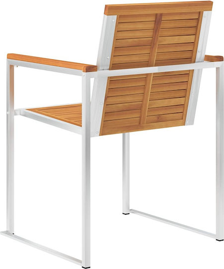 Ess- und Küchenstühle Hölzernes Rot 8Stücke 60x56x85cm
