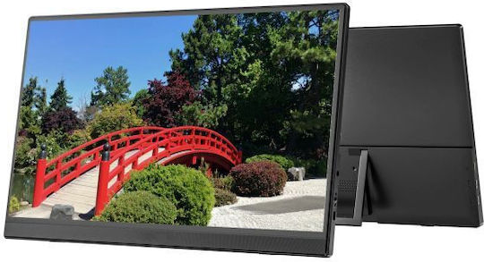 Japannext IPS HDR Φορητό Monitor 15.6" FHD 1920x1080