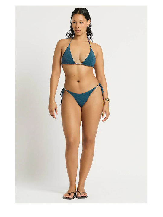 Bikini Slip με Κορδονάκια Ink