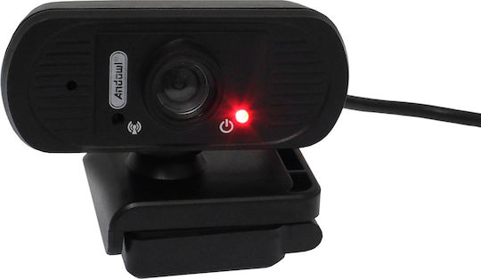 Andowl Q-T121 Web-Kamera 2K Schwarz Q-T121