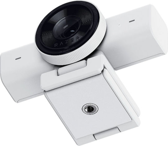 Razer Kiyo V2 X Web Camera 60FPS με Autofocus Λευκή RZ19-05380300-R3M