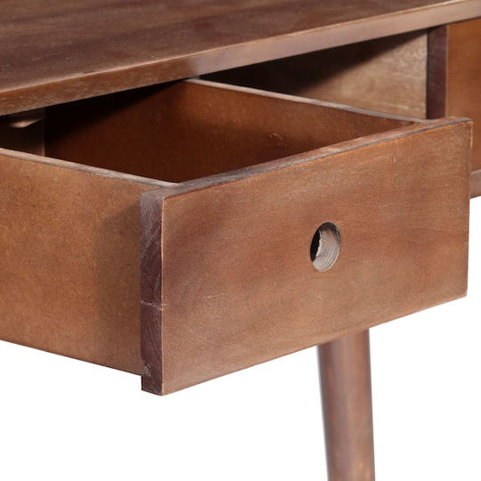 Console Table Solid Acacia Wood L110xW35xH76cm