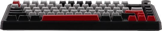Aula F75 Max Ασύρματο Gaming Πληκτρολόγιο 75% με RGB φωτισμό (Αγγλικό US)