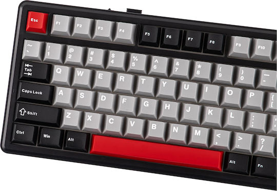 Aula F75 Max Ασύρματο Gaming Πληκτρολόγιο 75% με RGB φωτισμό (Αγγλικό US)