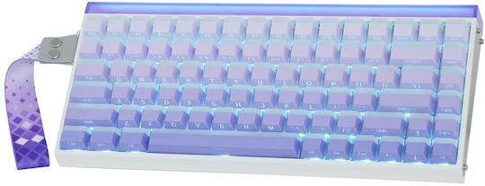 Aula HERO84 HE Gaming Mechanical Keyboard 75% with RGB Lighting (English US) White