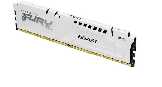 Kingston Fury Beast 64GB DDR5 RAM with 4 Modules (4x16GB) and 6000 Speed for Desktop