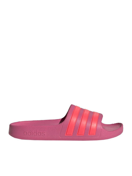 Kids' Slides Pink Adilette Aqua