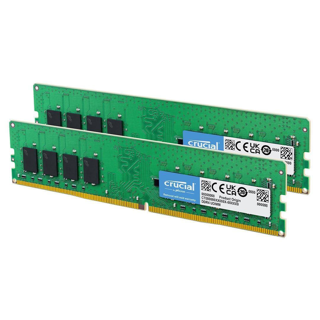 Crucial 16GB DDR4 RAM cu 2 module (2x8GB) și Viteză 3200 pentru