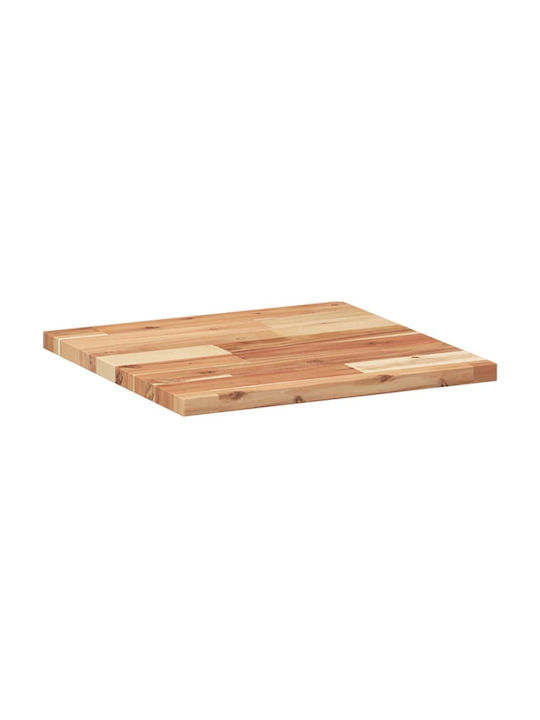 vidaXL Square Table Surface Made of Solid Acacia Wood 40x40x2cm 4008718
