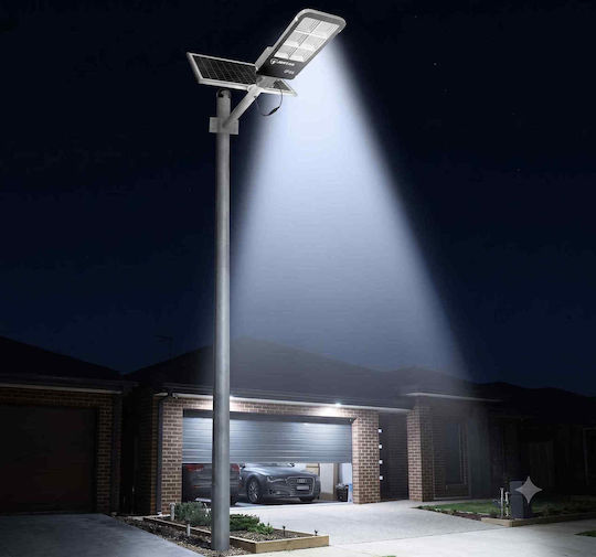 Jortan Street Solar Light 400W Cold White 6500K with Remote Control IP66 39.5cmx21cmx5cmcm