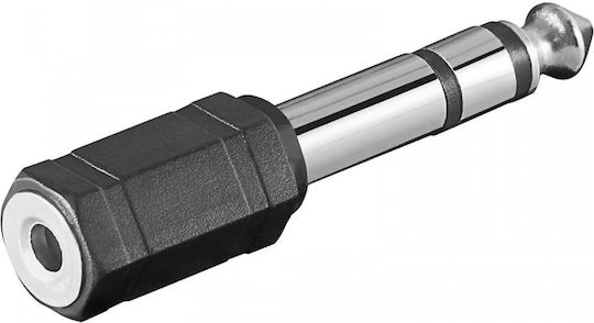 Converter 6.3mm male to 3.5mm female 1pcs 02.008.0007