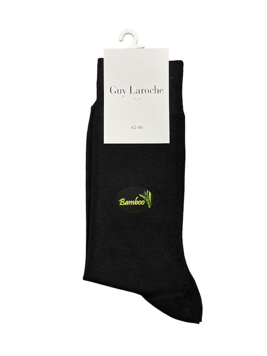 Guy Laroche Ανδρικές Μονόχρωμες Κάλτσες Μαύρες