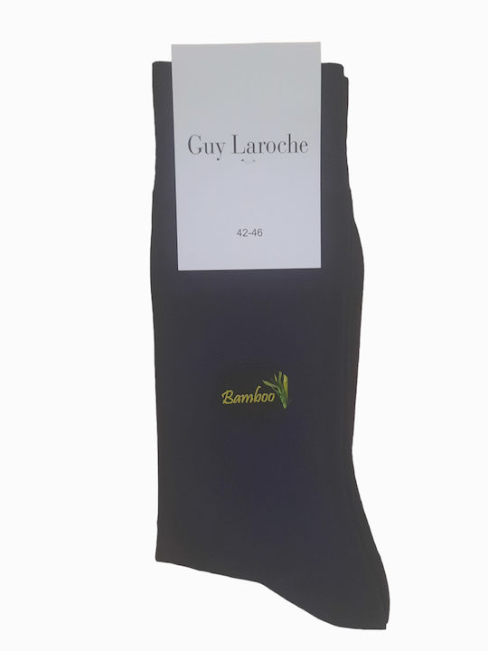 Guy Laroche Ανδρικές Μονόχρωμες Κάλτσες Μαύρες